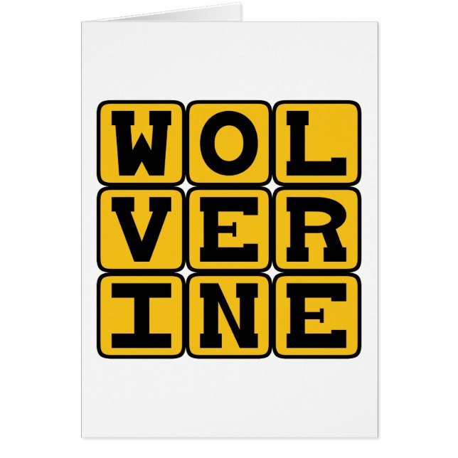 Wolverine, Mammifère féroce (Devant)