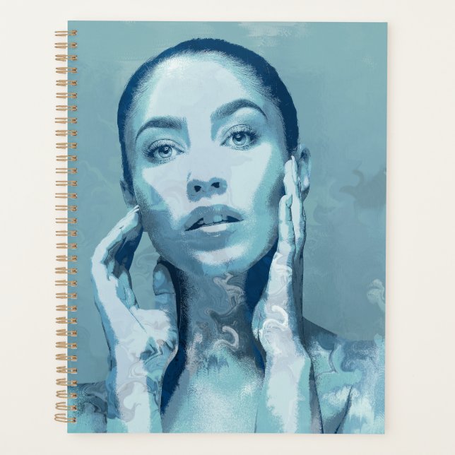 "Woman in Blue" (Devant)