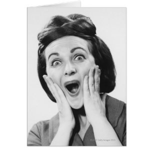 Woman Making Face