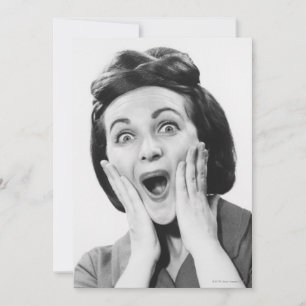 Woman Making Face