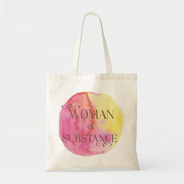 Woman of Substance Tote Bag (Devant)
