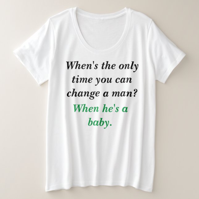 #WomanFunnyTShirt (Design devant)