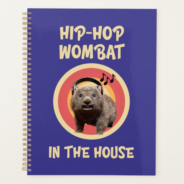 Wombat Hip-hop Drôle dans la Maison (Devant)