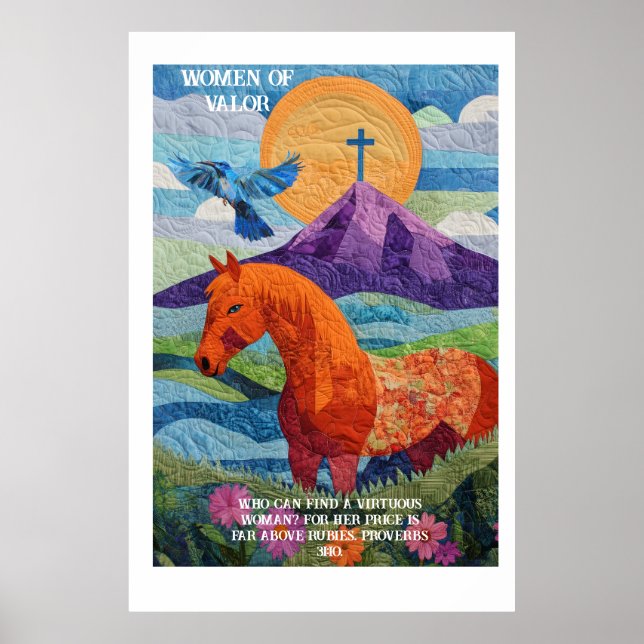 Women of Valor Quilt, Poster (Devant)