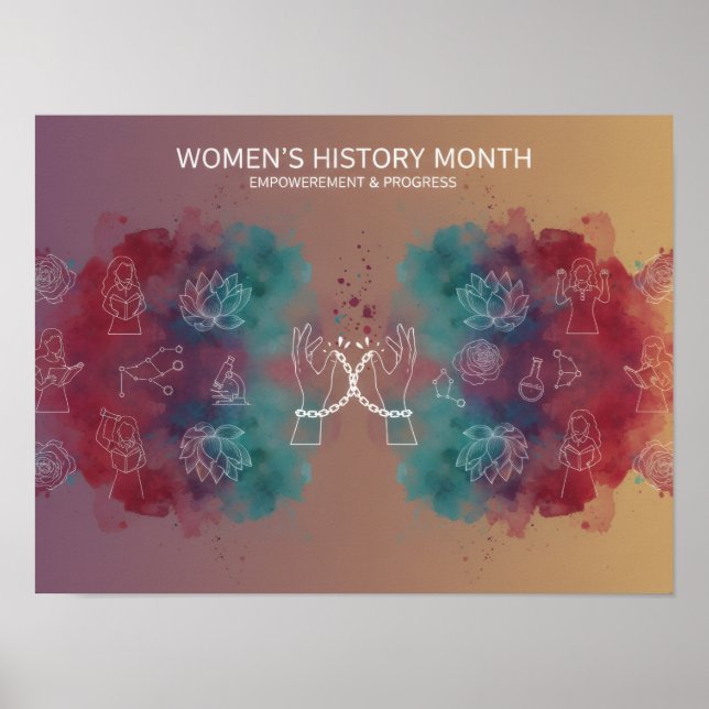 Women’s History Month Poster – Empowerment Class (Devant)