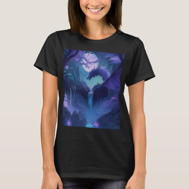 Women's dragon T-shirt (Devant)