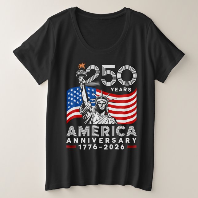 Women's Happy 250th Anniversary America  (Design devant)