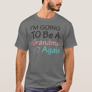 Womens I'm Going To Be A Grandma Again T-Shirt - A