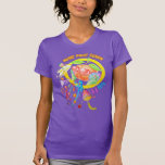 Women's Music Fruit Fusion Designed T-shirt<br><div class="desc">My interpretation of the sound of music and fruit infusion.</div>