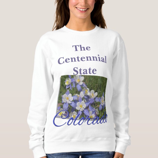 Women's Sweatshirt - COLORADO (Devant)