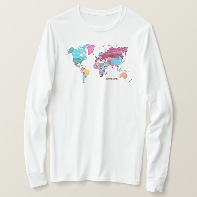 Women's T-Shirt  Planet Earth (Design devant)