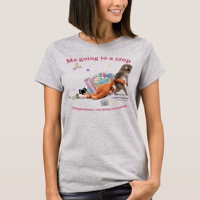 Women's T-Shirt Punch the Monkey (Devant)