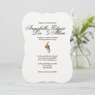 Wonder - Elegant Alice in Wonderland Invitation