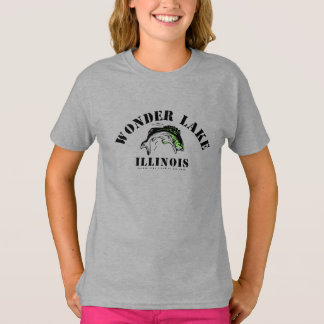 Wonder Lake Bass Girls' Bella+Canvas Crew T-Shirt