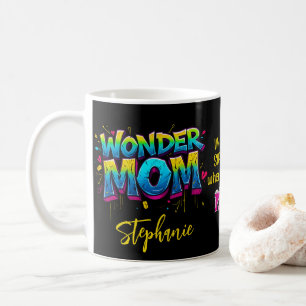 Wonder Maman Cite Fleurs Mère's Day Mug