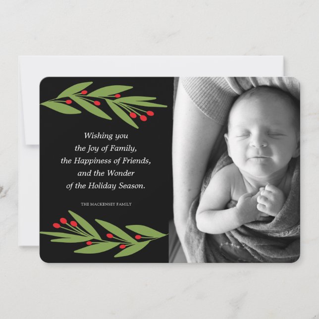 Wonder of the Holiday Season Carte photo (Devant)