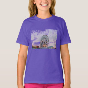 'Wonder Wheel at Twilight' T-shirt enfant
