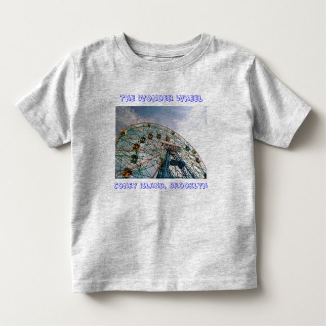 Wonder Wheel Toddler's T-shirt (Devant)