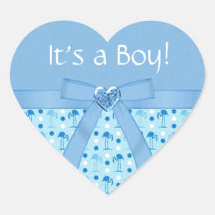 Wonderland Blue Flamant rose Nouveau Bébé Stickers