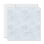 Wonderland in Blue Birthday Invitation