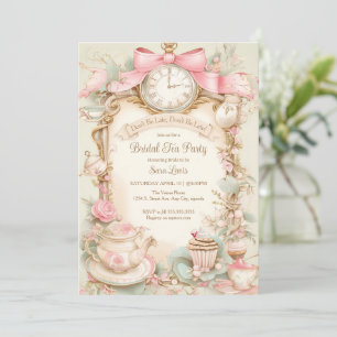Wonderland nuptiale invitation, Alice invitation