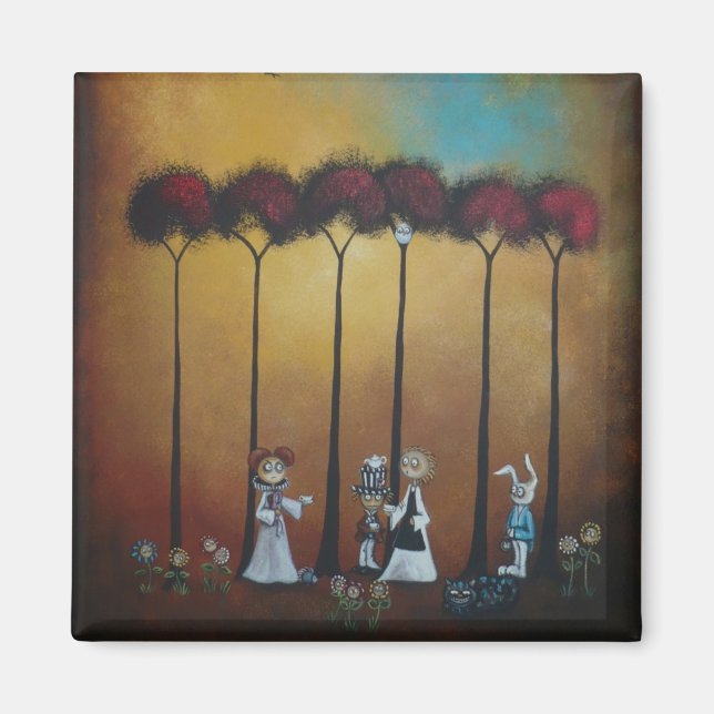 Wonderland Tea Party Magnet (Devant)