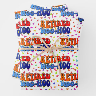 Woo Hoo retraité papier d'enveloppement Super de t