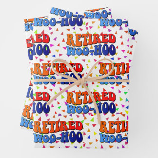 Woo Hoo retraité papier d'enveloppement Super de t