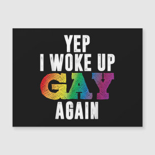 Woo Up Gay - Fierté Rainbow Queer Gay CSD Party LG