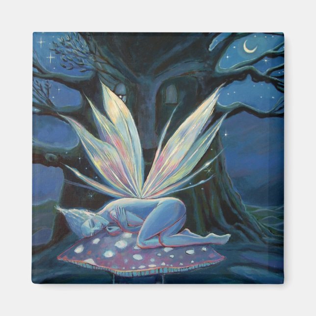 Wood Spirit, aimant d'art de la faune (Devant)