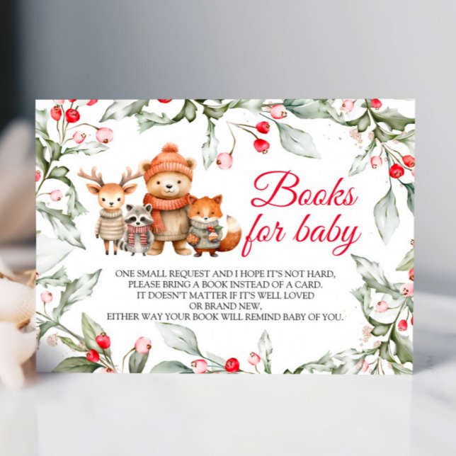 Woodland Animals Livre vert pour la carte bébé (Créateur téléchargé)