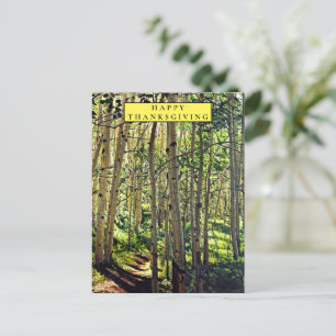 Woodland dans la carte de vacances Aspens