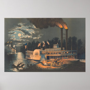 "Woody Up" - Frances FB Palmer Poster d'Art