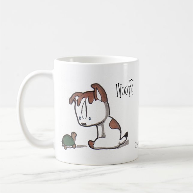 Woof ? Meow ! Kitty et tasse de chiot ! (Gauche)