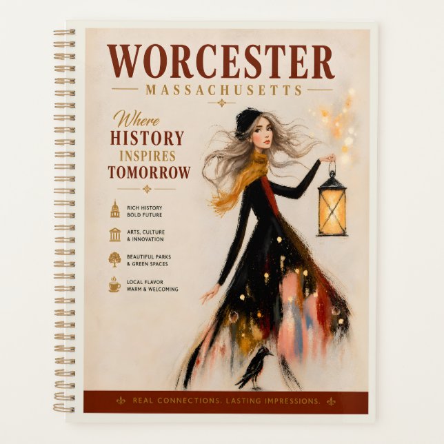 Worcester Massachusetts Inspiré pour demain (Devant)