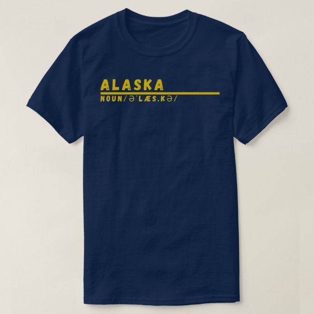 Word Alaska TShirt (Design devant)