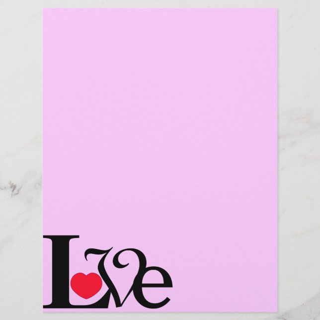 Word Love Heart (Devant)