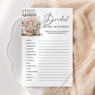 Word Scramble Hors Du Jeu De Fête des mariées Du M