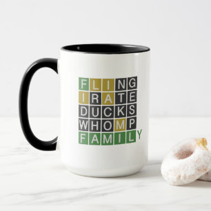 Wordle Family Mug