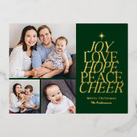 Words Tree Foil Carte postale Vacances EDITABLE CO