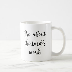 Work du seigneur - tasse