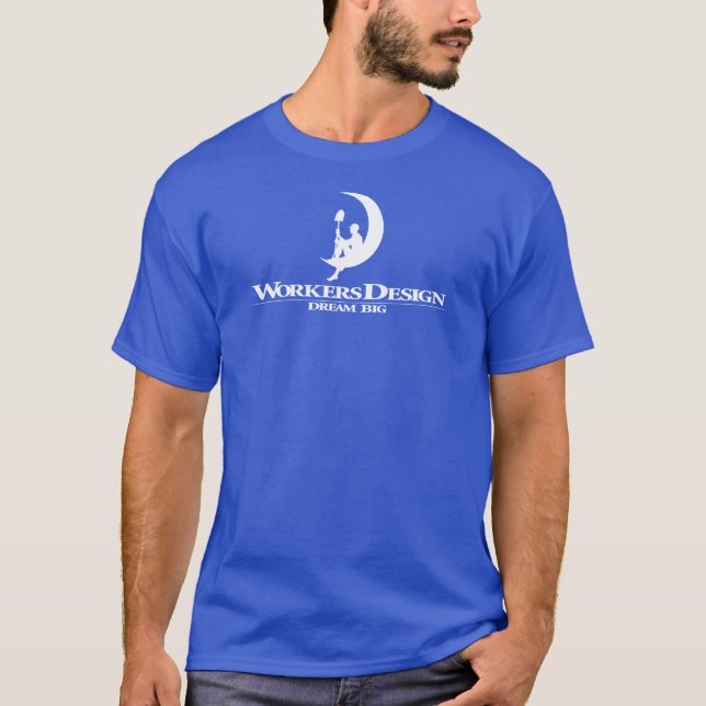 workers design t-shirt logo parody (Devant)