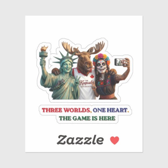 World Cup 2026 Unity Sticker (Feuille)