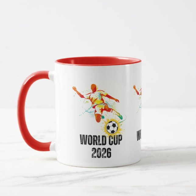 World Cup Soccer 2026 Souvenir Mug (Gauche)