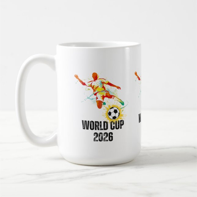 World Cup Soccer 2026 Souvenir Mug (Gauche)