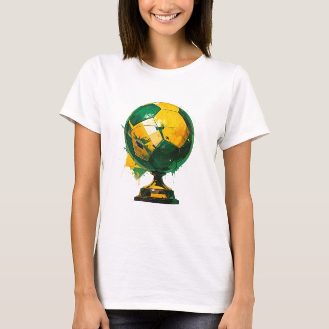 World Globe Trophy Champion Unisex T-Shirt Cool Gi (Devant)