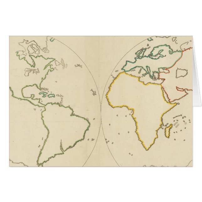 World Map Outline 2 (Devant horizontal)