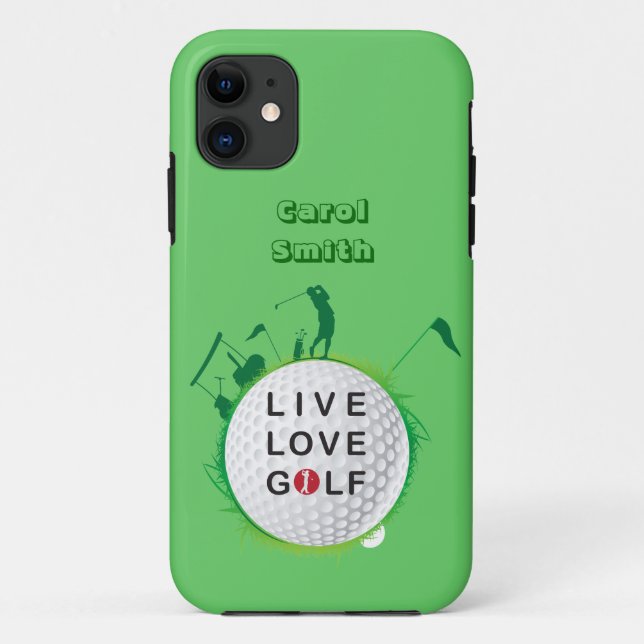 World of golf Coque-Mate coque iphone (Dos)