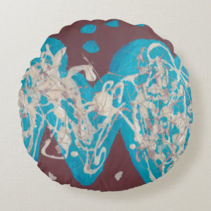 World of Love Round Coussin