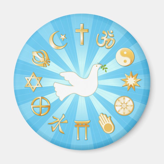 World of Peace Magnet (Devant)